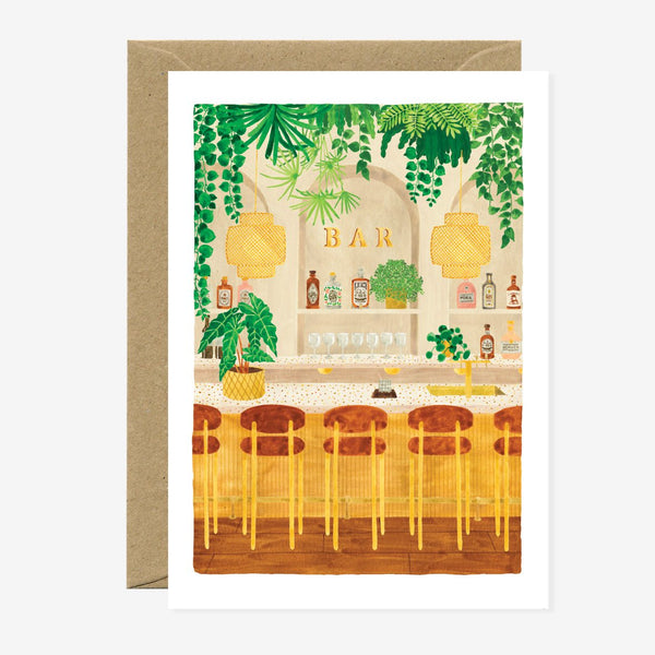 Bar - Greeting card