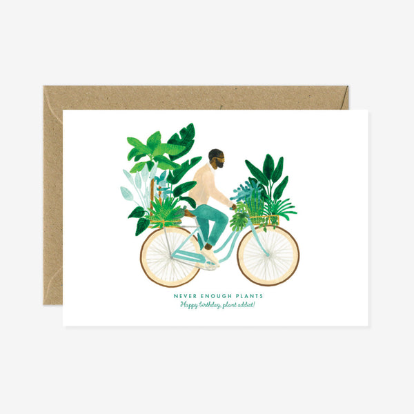 Bicycle Boy - Greeting Card