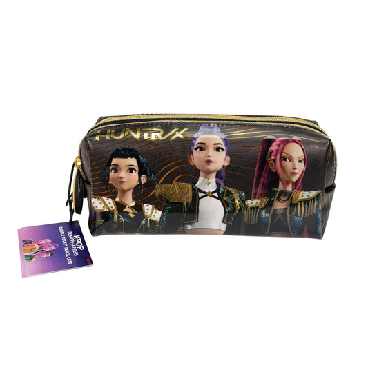 KPop Demon Hunters - pencil case - gold