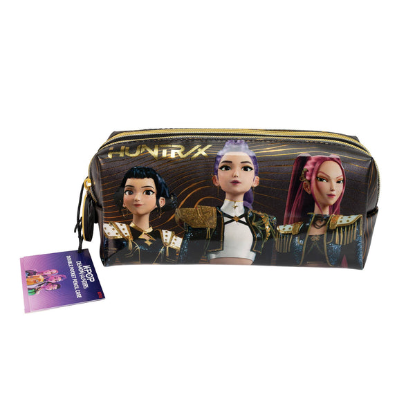 KPop Demon Hunters - pencil case - gold