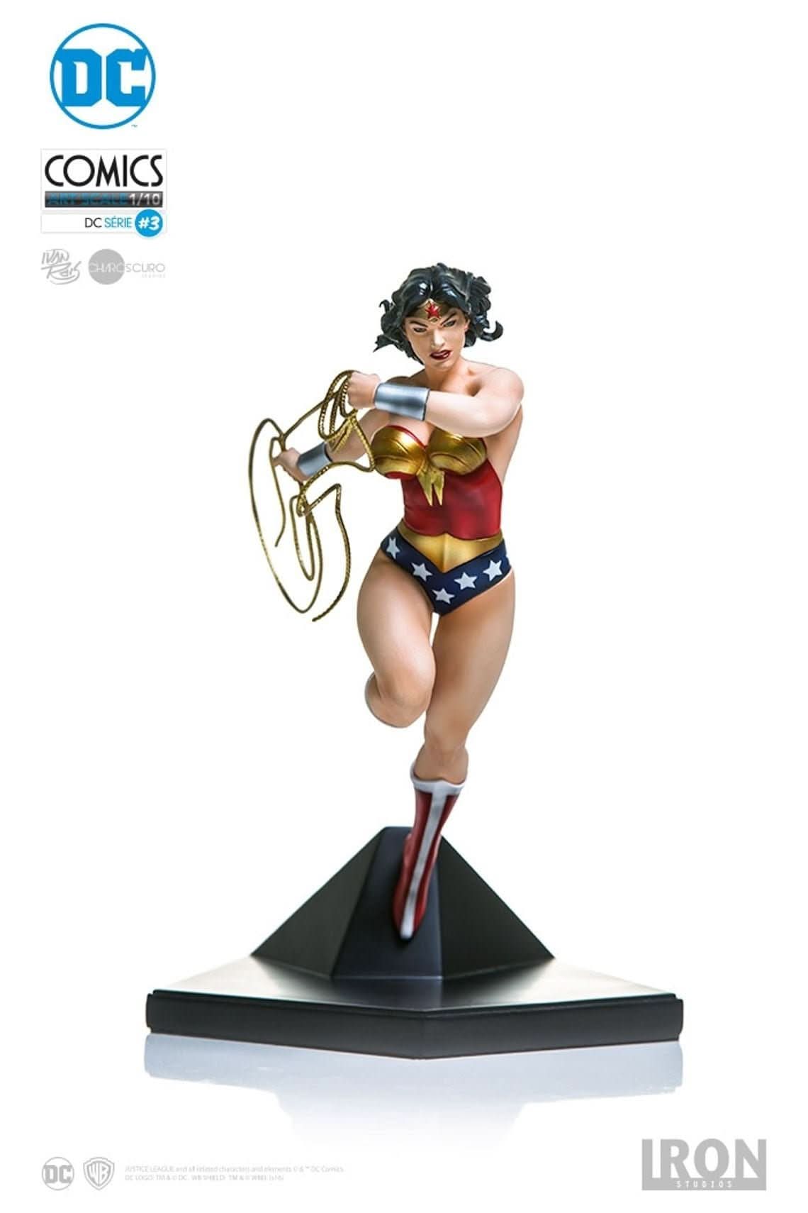 Wonder Woman Statue by Ivan Reis - DC Comics - Regular Version - Art Scale 1/10 - Iron Studios