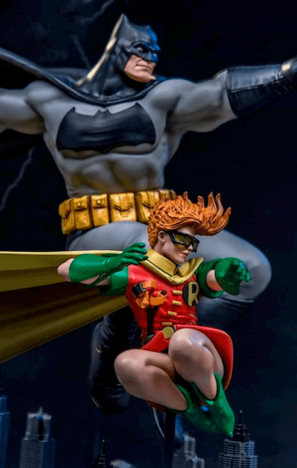 Statue Batman & Robin Deluxe By Frank Miller - The Dark Knight Returns - Art Scale 1/10 - DC Comics