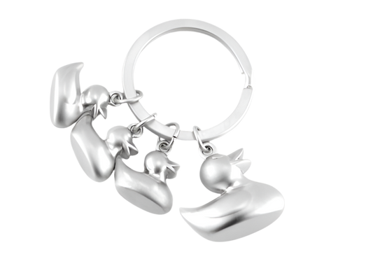 Duck Family Keychain