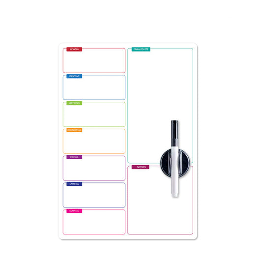 Tableau pour frigo Einkaufsliste