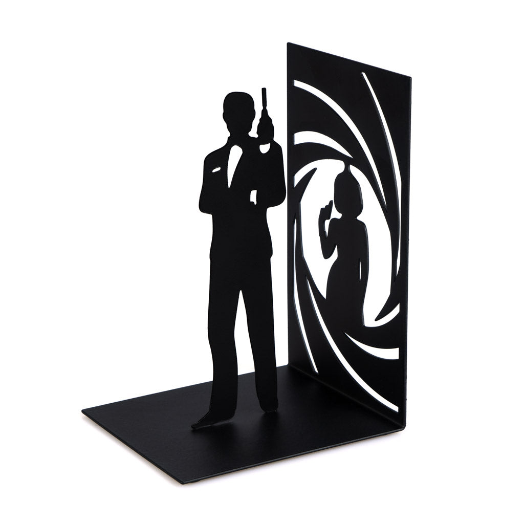 Serre-livres Secret Agent