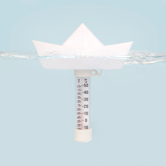 Paper Boat Shaped Pool Thermometer