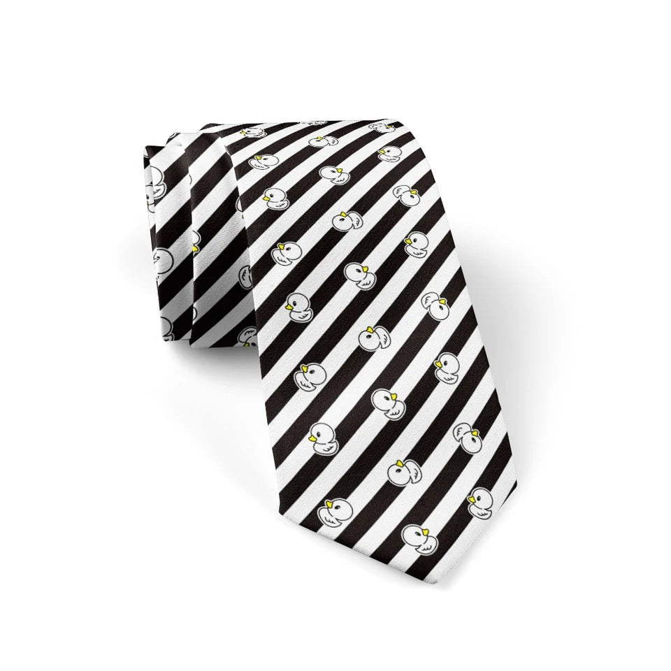 Duck Striped Tie