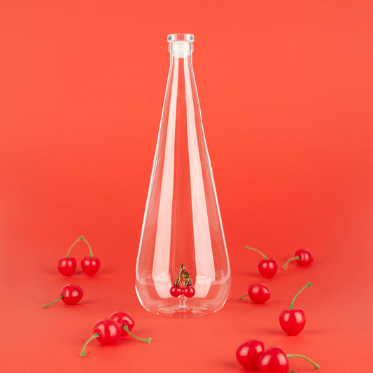 Bouteille cerise botanique