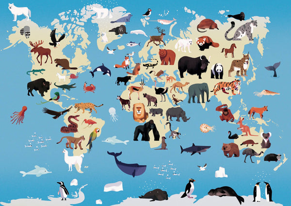 Puzzle - Animals 500 pieces