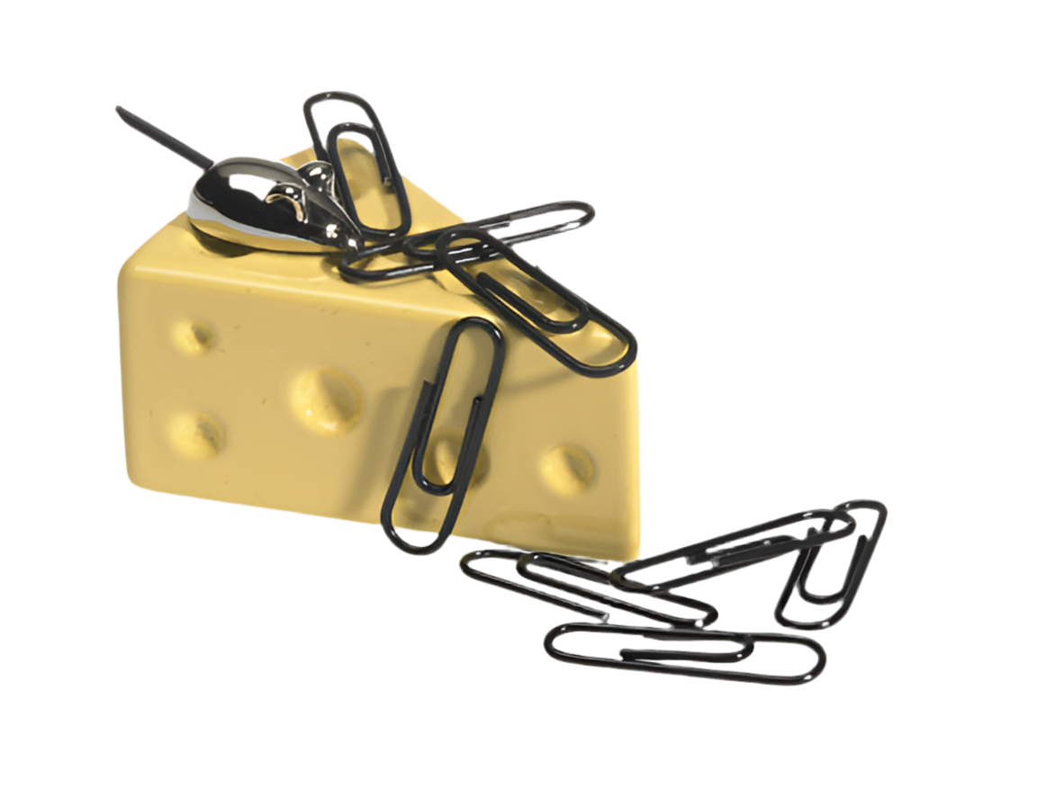 Cheese trombone magnet