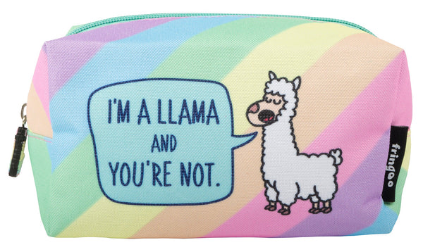 You Are Not Llama Pencil Case/Makeup Bag