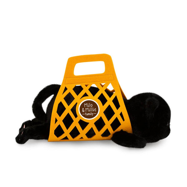 Peluche de Milo & Millie, Milo le Chat Noir (35 cm)-0+