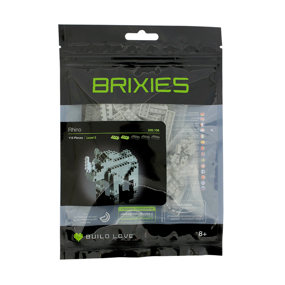 BRIXIES Rhinoceros