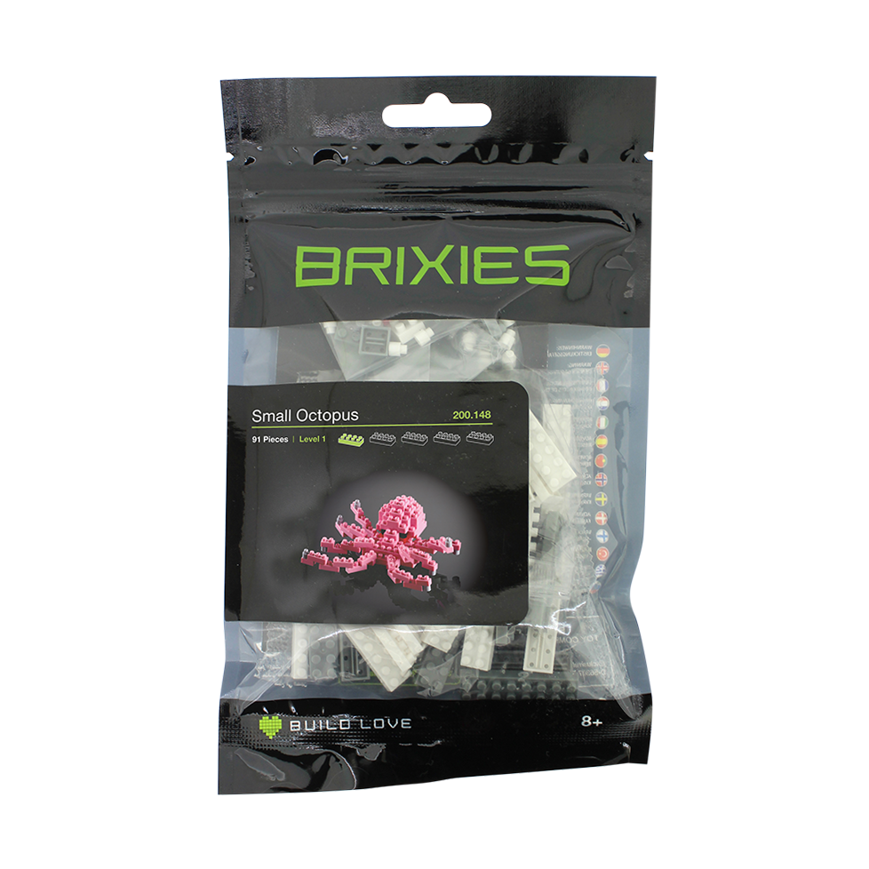 BRIXIES kleiner Oktopus