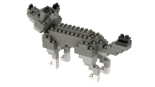 BRIXIES Wolf Dark Grey