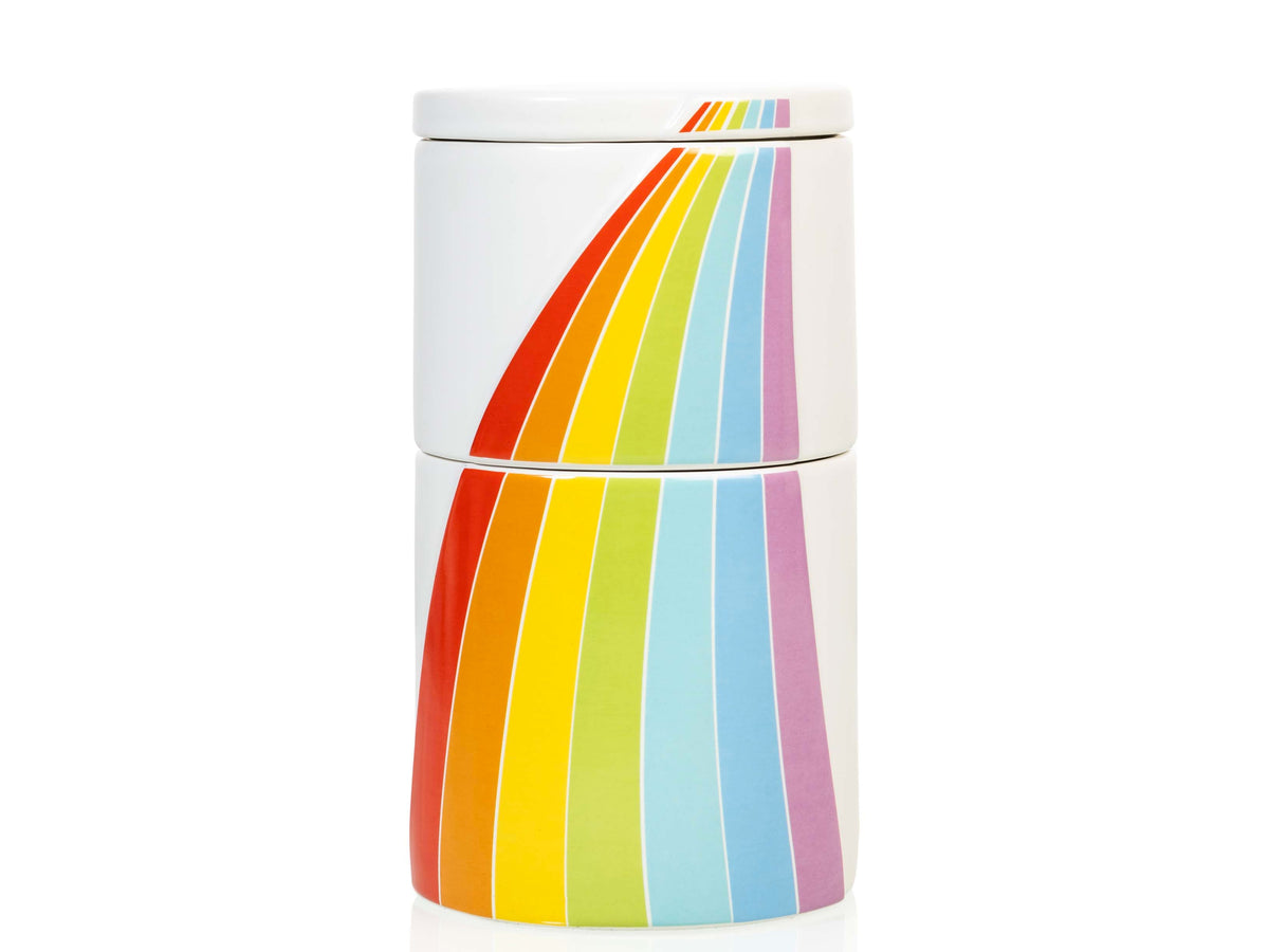 Bocaux Empilables Over The Rainbow – Lot de 2