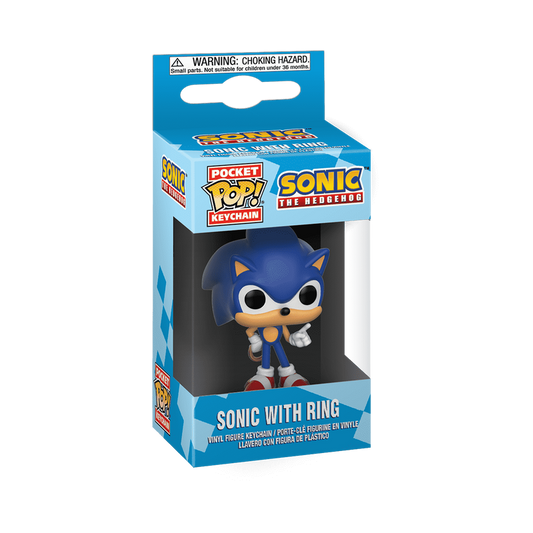 Pop! Keychain Sonic with Ring