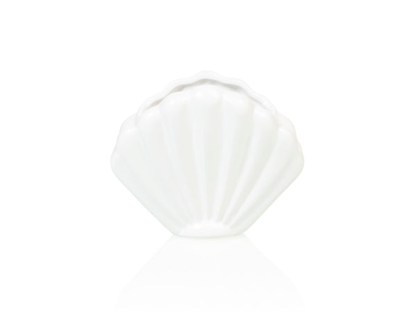 Pot de Fleur Coquillage Blanc – Petit – Bitten