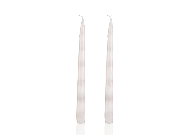 Bougies Coulantes Blanches – Lot de 2