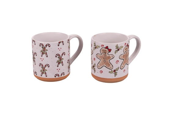 CHRISTMAS MUG 660 ML CANDY/GINGERBREAD 2ASS - 2188169
