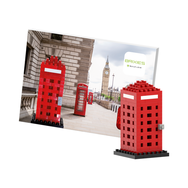 BRIXIES Postcard Telephone Box