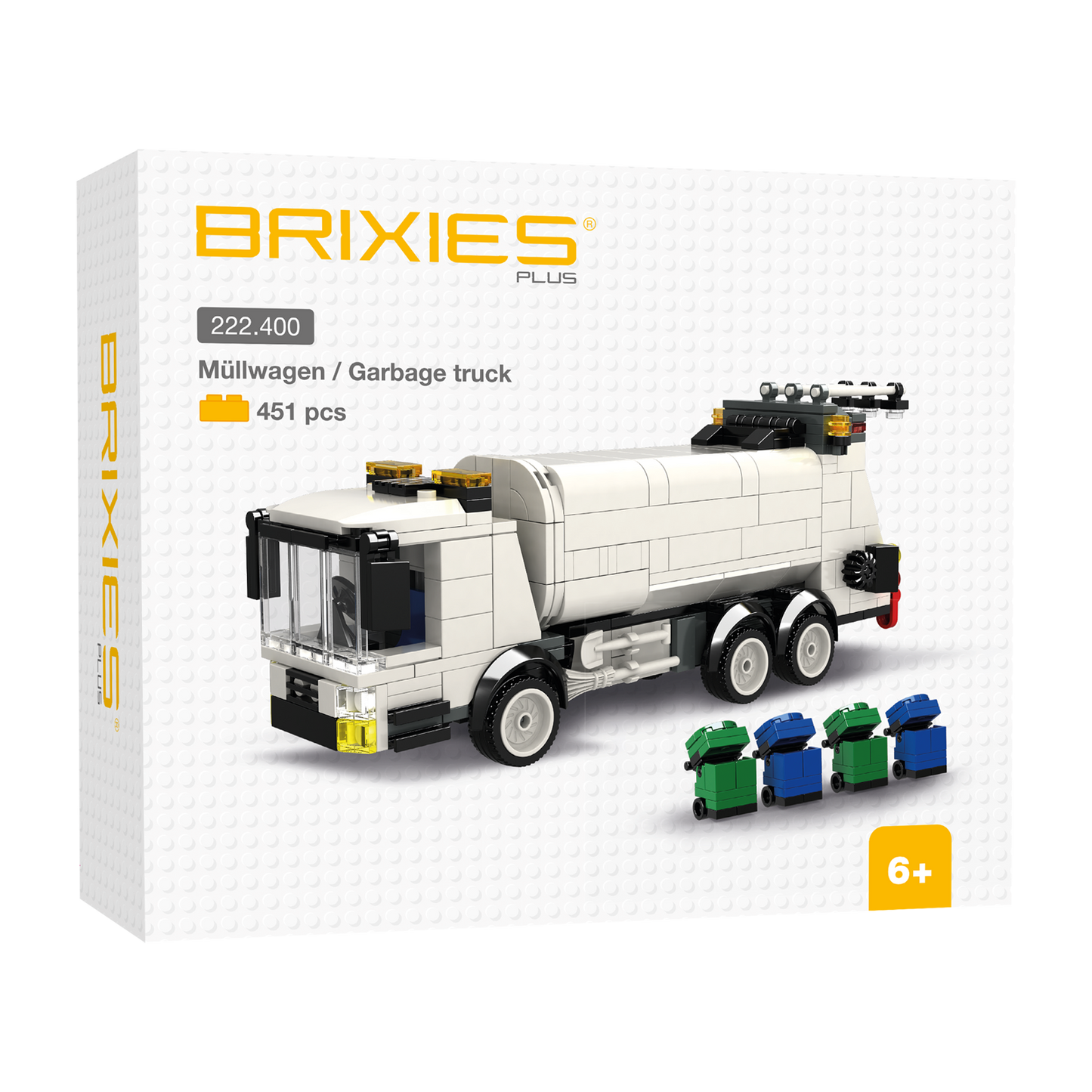 BRIXIES Plus Trash Car