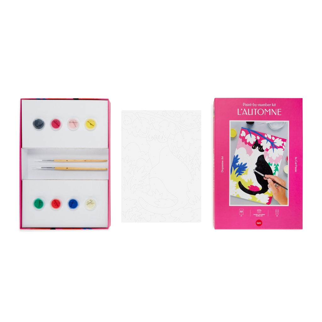 Kit de peinture au numéro L'Automne