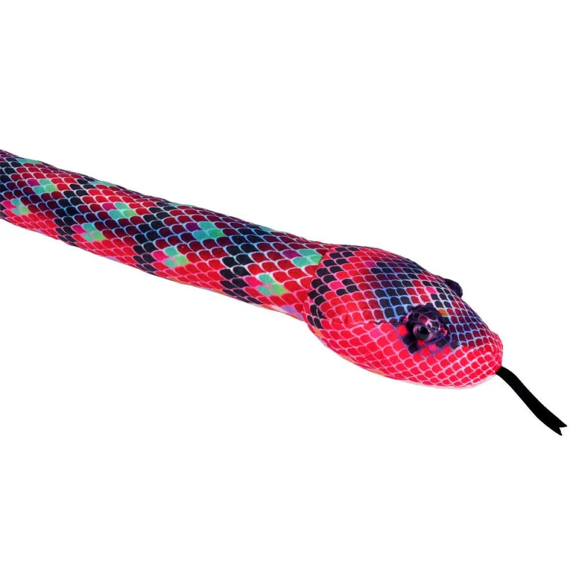 Wild Republic - Red Green Snake Stuffed Animal - 54" Stuffed Animals