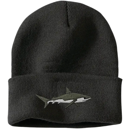 Bonnet Requin Brodé