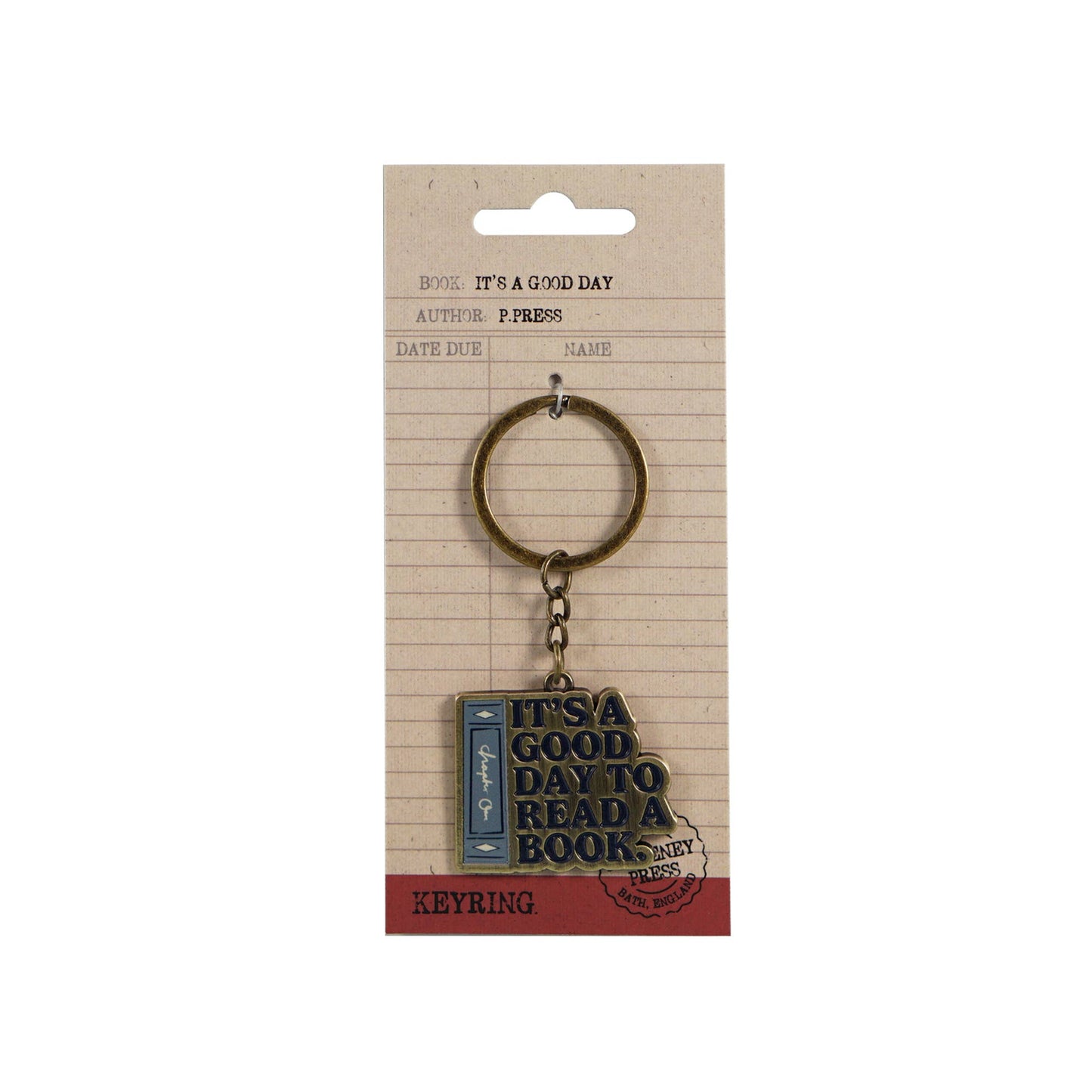 Pulteney Press Keychain Have a good day