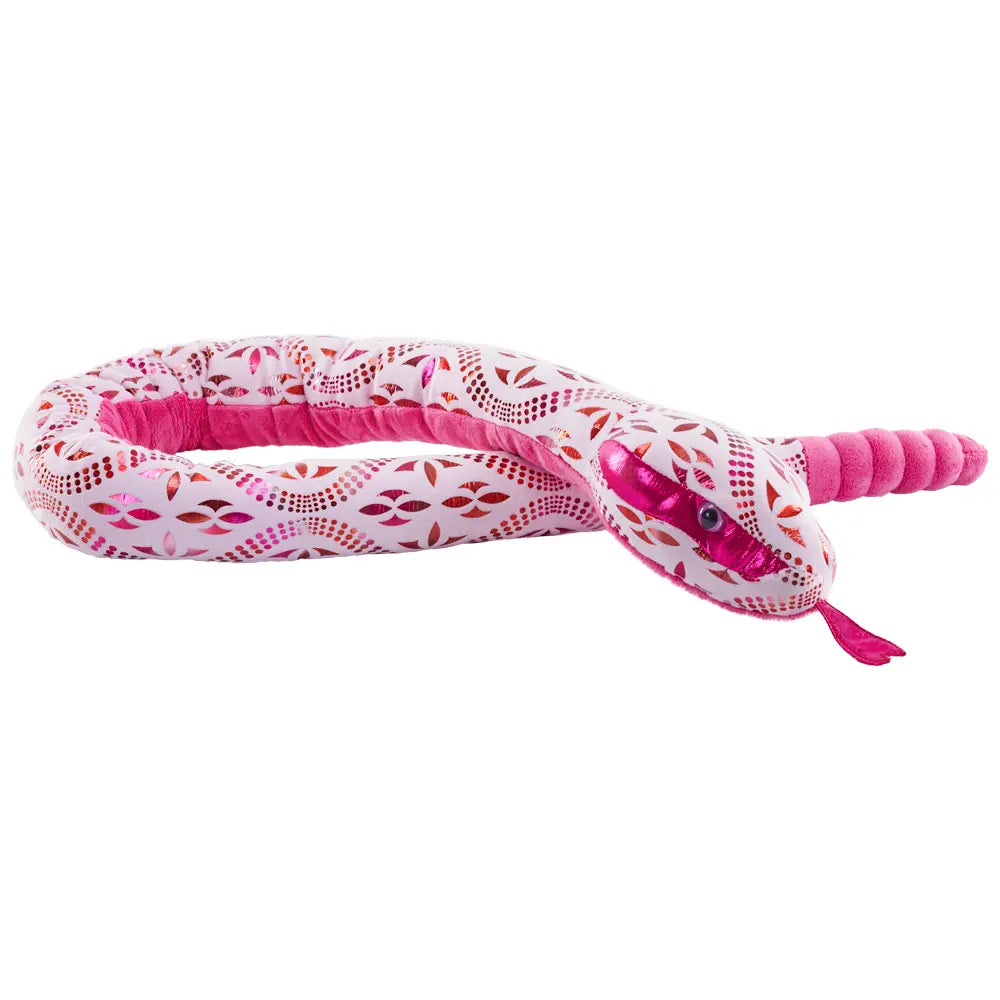 Wild Republic - Pink Blossom - Foilkins Snake Stuffed Animals