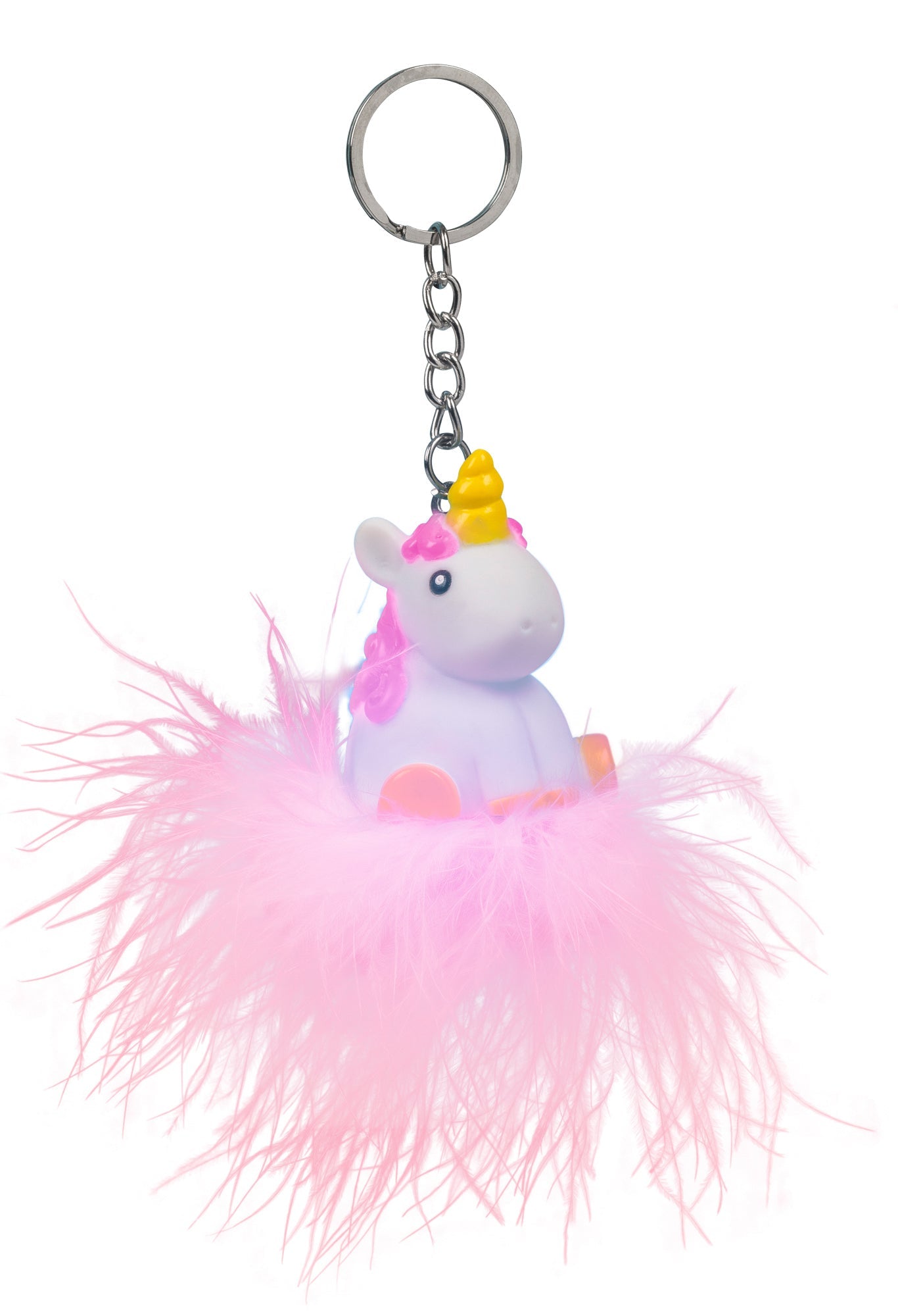 FLASHING UNICORN KEYCHAIN