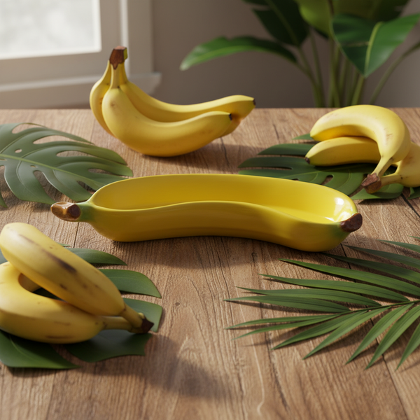 Yellow Banana Plate