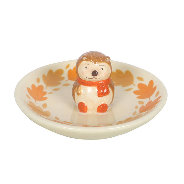 "Autumn Hedgehog" Trinket Dish