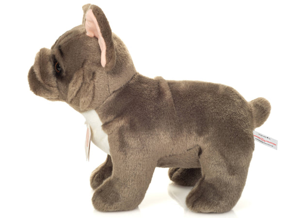 Peluche Bouledogue Français Gris - Teddy Hermann