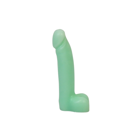 Bougie - Dick - Cire - Menthe - 160 grammes - 7x5,5x17 cm