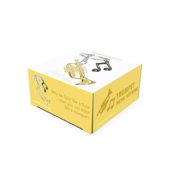 Sleutelhanger met trompetmotief