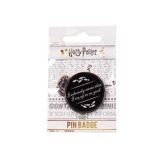 Harry Potter enamel badge (Marauder's Map)