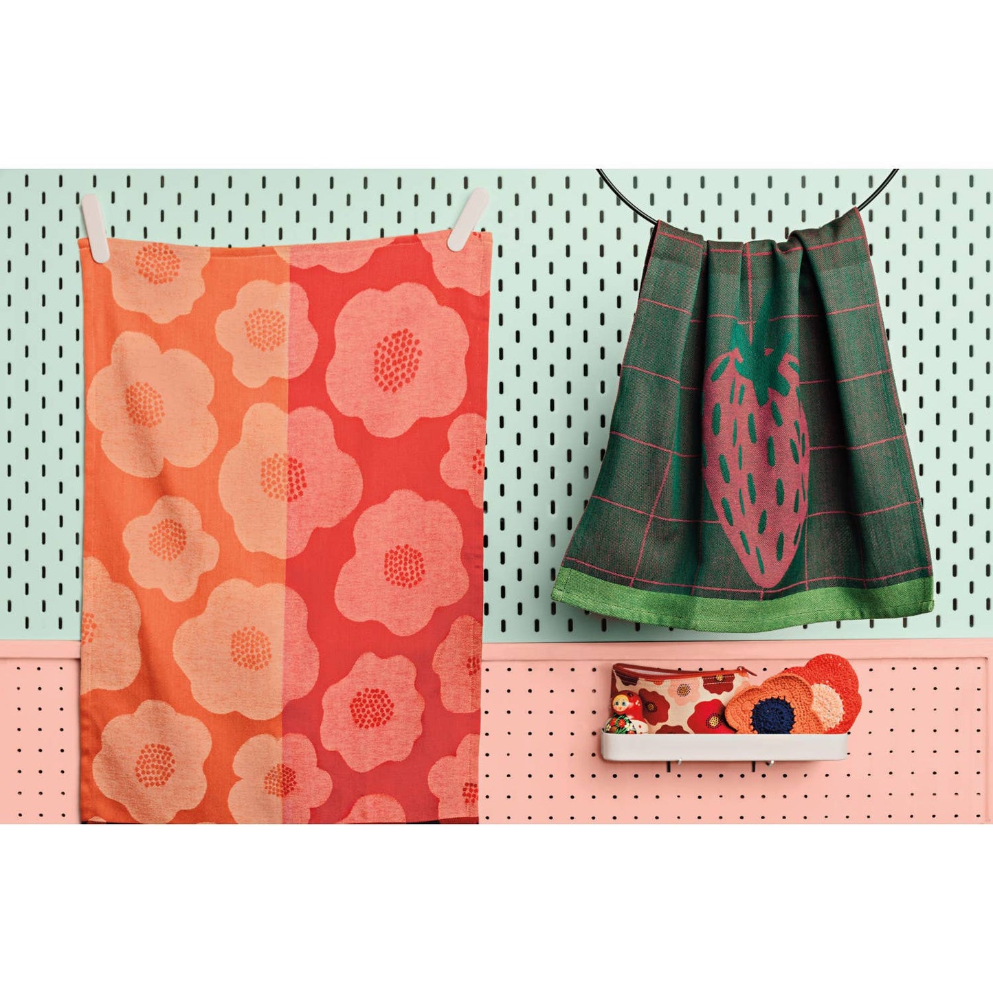Berry Sweet Jacquard Tea Towel