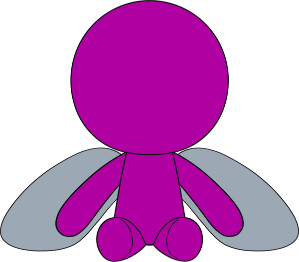 Purple Plush (9in)