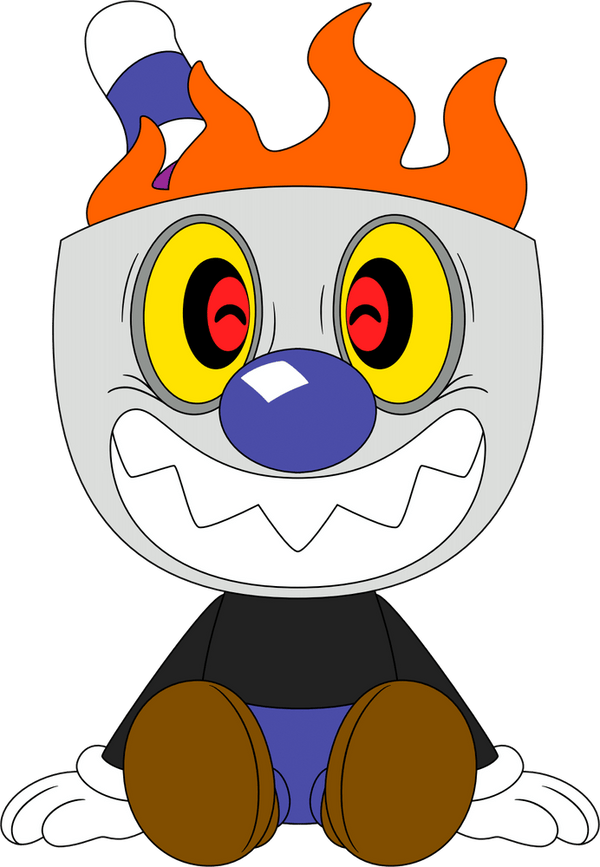 Evil Mugman Plush (9in)