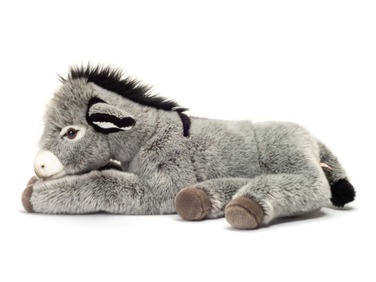 Plush Donkey Lying Down