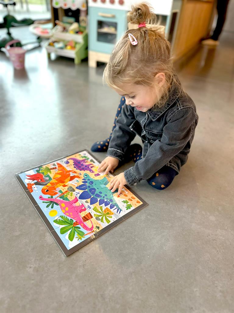 Dinosauruspuzzel 12 stuks