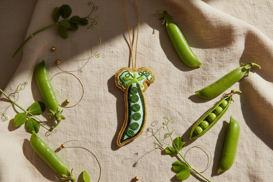 Embroidery decoration, small weight