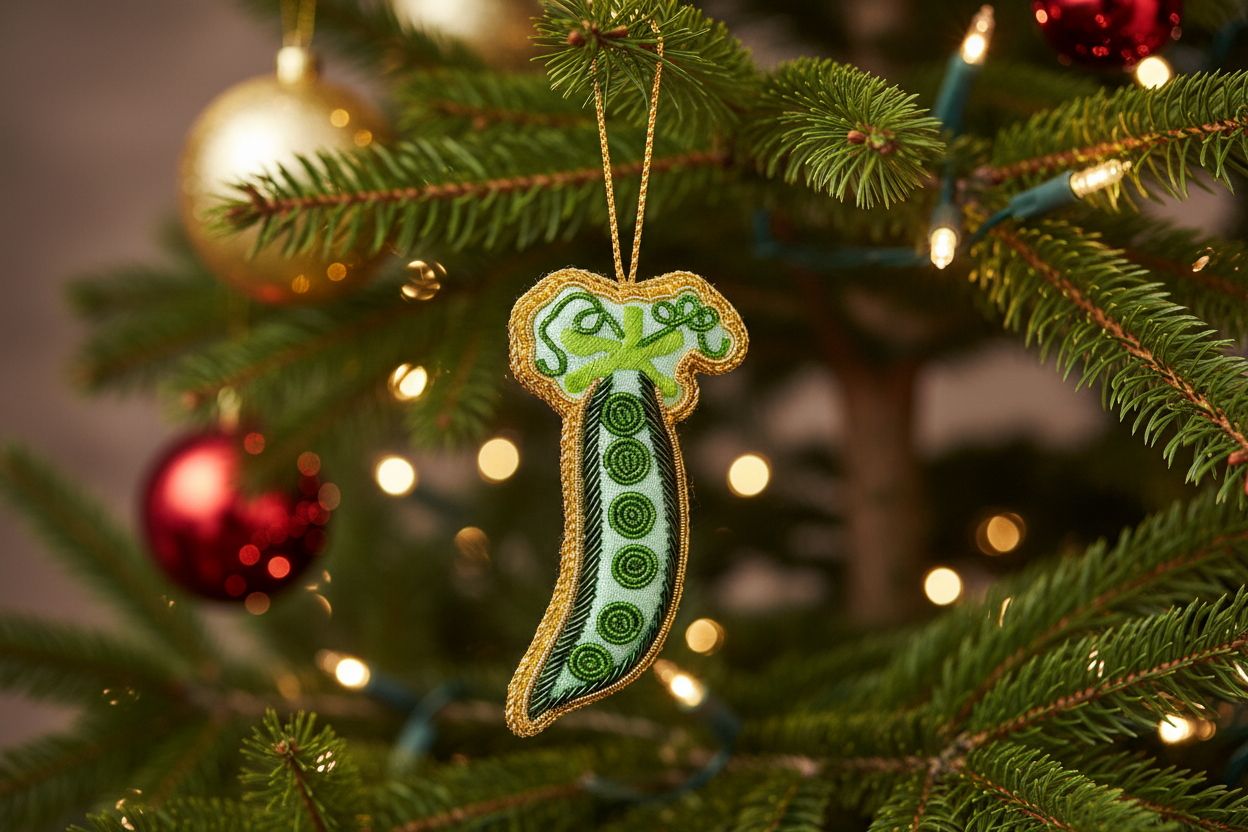 Embroidery decoration, small weight