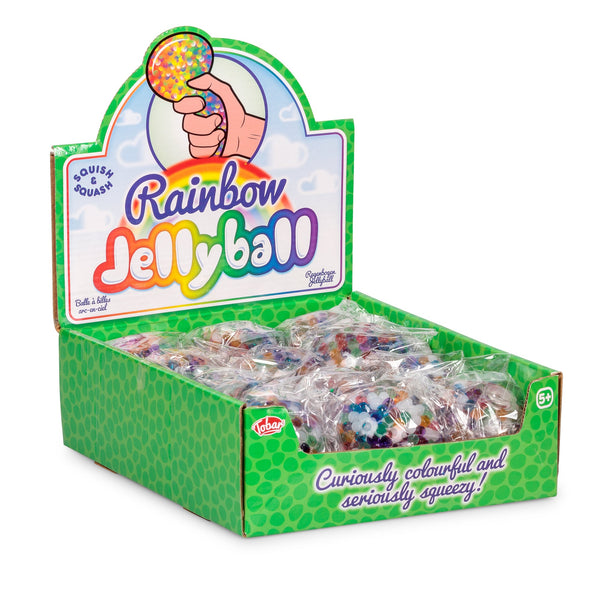 Rainbow jelly ball