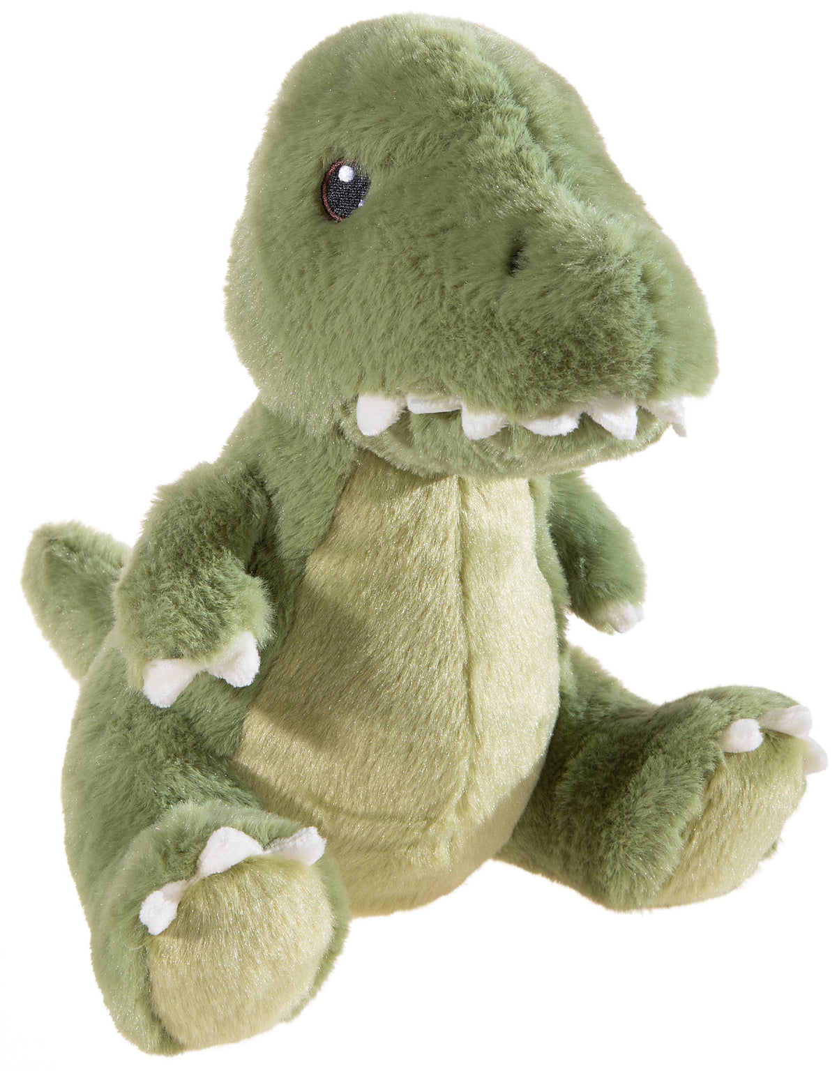 DINO GRS groene dinosaurus knuffel — 26 cm