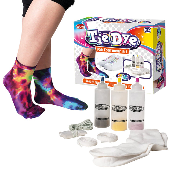 TIE DYE SHOE KIT FAB