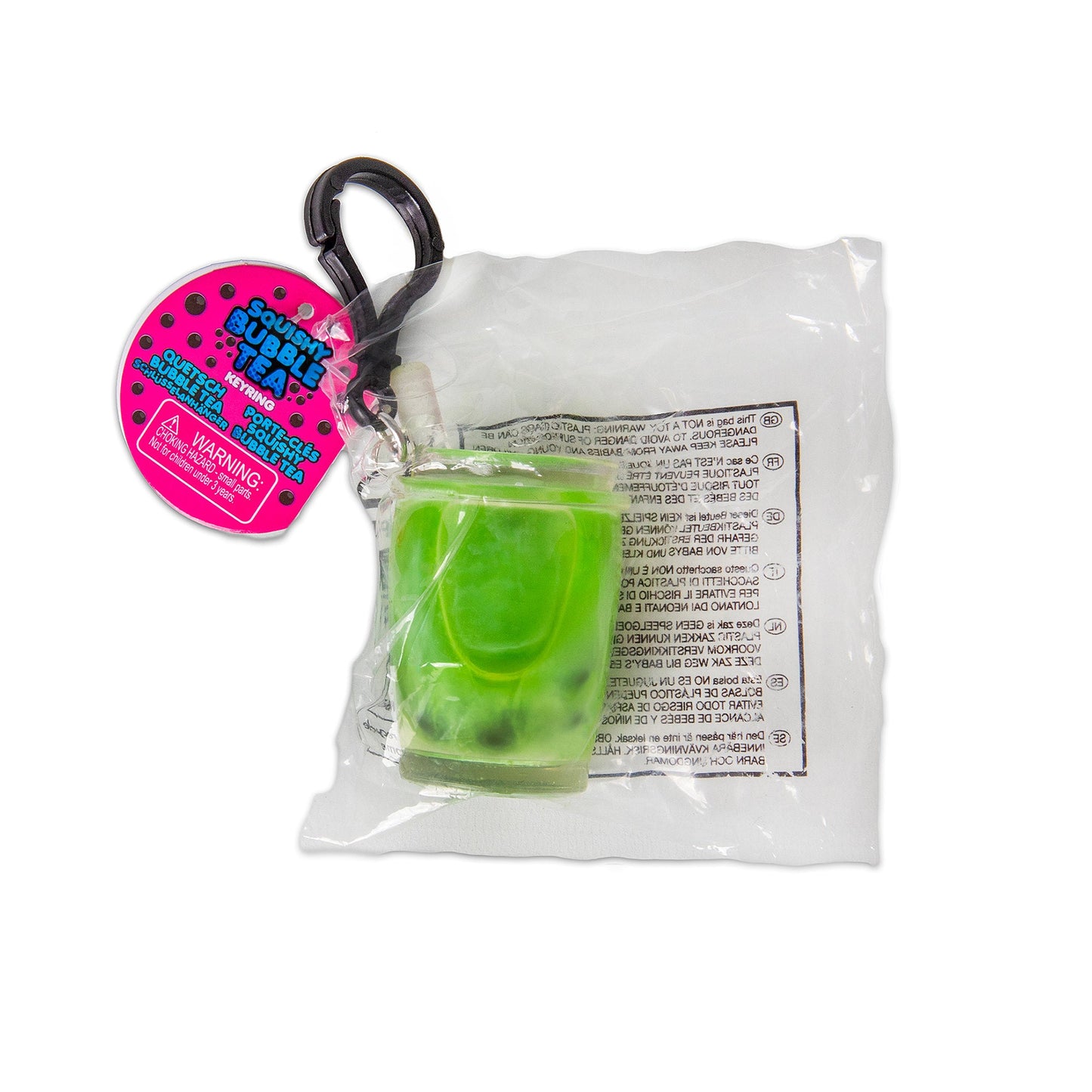 SCRUNCHEMS BUBBLE TEA KEYCHAIN
