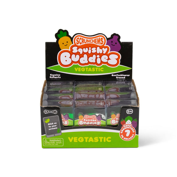 SCRUNCHEMS SQUISHY BUDDIES - VÉGÉTARIEN